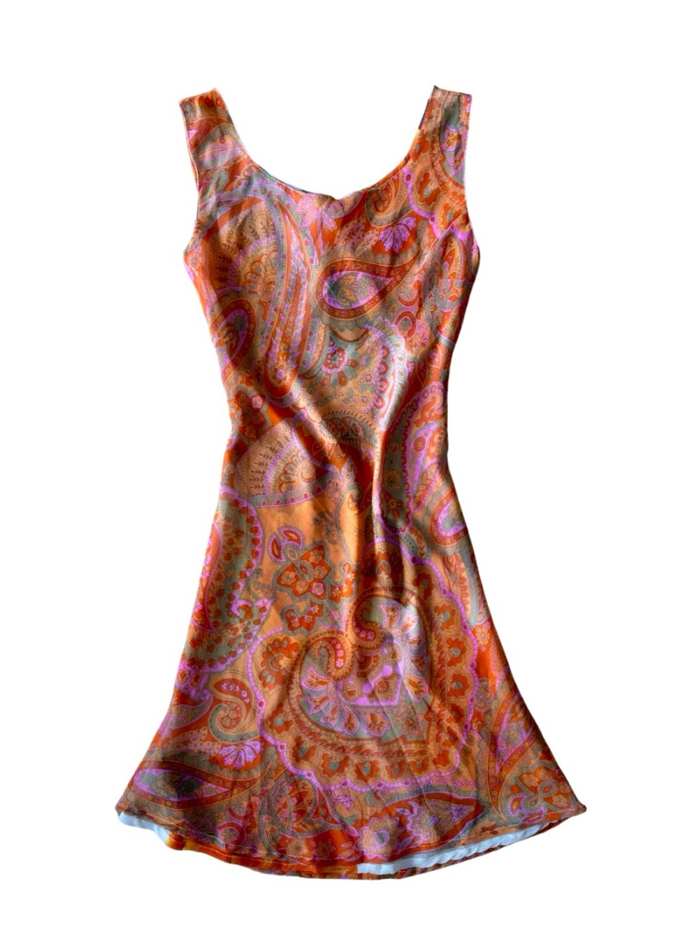 Vintage Reversible Midi Dress
